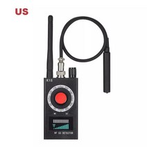 K18 다기능 안티 감지기 버그 미니 오디오 스파이 카메라 GSM 파인더 GPS 신호 렌즈 RF 로케이터 트래커 감지 무선 카메라, 미국 플러그 K18