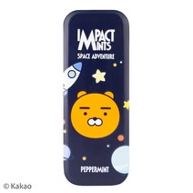 임팩트 카카오프렌즈 민트 무설탕 캔디 스페이스어드벤처 페퍼민트 1개입 독일산 직수입, 단품