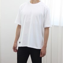 무지 면 20수 남자 여자 반팔 티셔츠