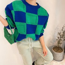 뽀글이블럭 박스핏니트