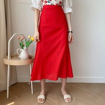 핏 예쁜 린넨롱스커트