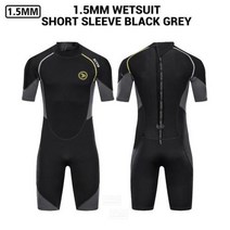 해녀복 해남복 스쿠버 다이빙 슈트 잠수복 네오프렌 수중 카이트 스피어피싱 자켓 바지, MS201 GY Wetsuit Men+3XL 90-10