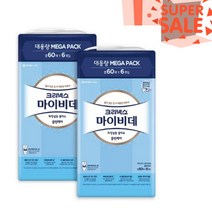 코스트코 휴지 크리넥스 마이비데 캡형60매x 6 x 2팩