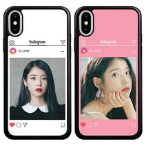 아이유 인스타 폰케이스 굿즈