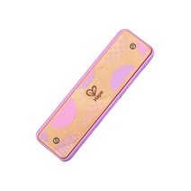 Hape 블루스 하모니카 | 어린이용 10홀 나무 악기 장난감 녹색, Pink