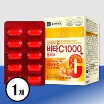 종근당비타민c1000mg 고함량 고농도 메가도스 비타민씨 100, 1개, 100개