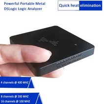 오슬로스코프 강력한 휴대용 금속 DSLogic 로직 분석기 16 채널 100200400M USB 기반 디버깅, basic version