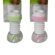 좁은 자바라 샤워절수기 5호, 상품선택, 핑크