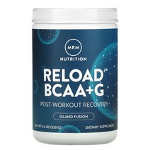 MRM RELOAD BCAA G 분지쇄아미노산 운동 후 리커버리 아일랜드 퓨전 330g (11.6oz) 2팩