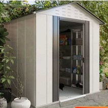 대형조립식창고 야외보관함 농막 DIY 공구수납함, 도구 키트 없이 유형 A 마스터 설치(통합 바닥 포함)