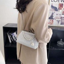 더퍼플 여성 화려한 구슬 스터드 프레임 크로스백 숄더백crossbody bag 숄더백 미니백 크로스백 핸드백 여성가방 여성숄더백 버킷백 여성핸드백 여성크로스백 여성토트백 미니크로스백 여성미니크로스백 에코백 쇼퍼백