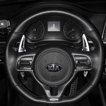 유투카 기아차량 튜닝용품 패들쉬프트 연장킷 올뉴K5 올뉴K7 올뉴쏘렌토 스포티지QL 니로 니로EV 핸들 튜닝용품 패들시프트, 실버