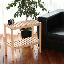 매직크린 원목2단벤치신발장(소) 3931, 단품