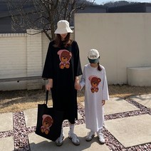 후드곰돌이 롱트임원피스