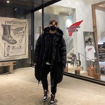 끝판왕 라쿤 오리털 야상 개파카 (3color)