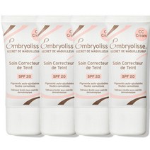 엠브리올리스 컴플렉션 코렉팅 CC 크림 SPF20 30ml 4팩 Embryolisse Complexion Correcting CC Cream