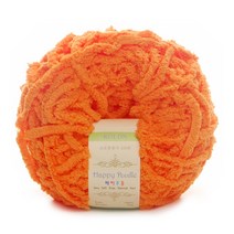 미소털실 해피푸들 수면사 시리즈 극세사 털실 뜨개실, 푸들 - 26 캐롯