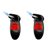 알코올도수측정기 임냄새 구취 악취 측정 하수구 똥, 접점 유형 - 검정색 2개, 1개