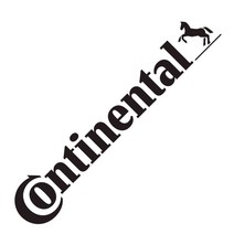 CONTINENTAL TIRE 콘티넨탈 타이어 데칼 튜닝 스티커, 1개, 블루(중)