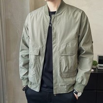 남성 루즈핏 항공점퍼