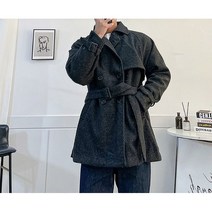 [라핏] 남자 헌트 모직 트렌치 코트