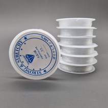 우레탄 줄 투명 탄성 비즈 공예 팔찌 목걸이 0.4mm-1.0mm, 0.6mm