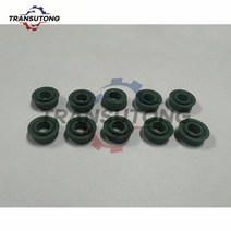 구동계 변속기 자동차부품 0am dsg dq200 자동 변속기 푸시로드 피스톤 vw audi skoda 좌석 7 속도 용 녹색 고무 호환, 10개