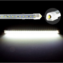 12V-24V스위치 튜브LED바 인테리어 내부조명등 다용도, 12V용 50.5cm