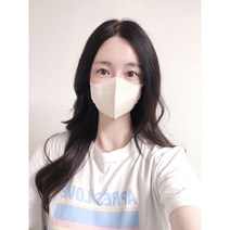 언니네 잡화공간 KF94 새부리형 퍼플 컬러마스크 25매 톤업핏, 스킨 베이지, 중형