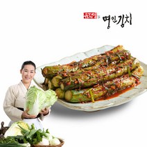 유정임의명인김치 [식품명인 유정임] 명인 통오이소박이 1kg, 단품없음
