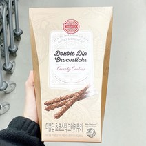노브랜드 더블딥 초코스틱 크런키쿠기 162g x 2개 사무실간식 탕비실 회의실과자