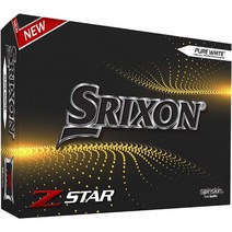 스릭슨골프공 제트스타 골프공브랜드 첫라운딩 선물 SRIXON Z-STAR, 화이트