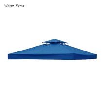 루프 탑 텐트 차량 용 어닝 하드 canopy top cover uv 교체 폴리에스터 천 야외 태양 지붕 예비 부품 정원 바베큐 파티 웨딩 캠핑 천막, 푸른