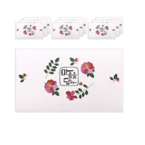 마음담아 캘리그라피 봉투, 마음을담아., 100개입