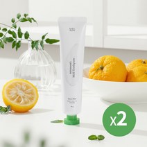 튼튼맘스 무불소 순한 임산부 마일드 유자민트 치약 80g 2개