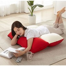 Zaza 멀티토퍼 필로우 빨아쓰는쿠션 등받이쿠션, 그레이형