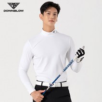 기능성 골프웨어 남성 기모 이너 티셔츠 화이트 FW
