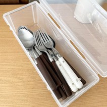 [안젤라스] 젓가락 빨대 보관함 (캠핑용 다용도 수저통), 1개