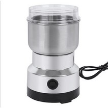 미니 전기 그라인더 가정용 300ml Ultrafine 베이비 푸드 Pulverizer 커피 스파이스 페퍼 그레인 밀 2/4 블레이드, [02] 4 blades, [03] UK