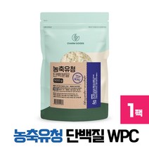 WPC 99% 농축 유청 단백 단백질 프로틴 분말 가루 파우더, 1개, 500g