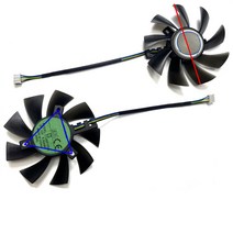 ASUS GTX1060 PHOENIX FD9015U12D/PLA09215B12H 용 그래픽 카드 냉각 팬 1 개 업그레이드 액세서리 부품, 한개옵션0