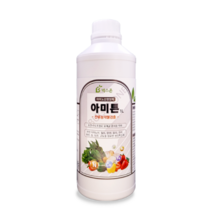 구제인 아미튼 식물영양제 원예용품 산도조절제 아미노산비료 농약 복합비료 1L 벅스존, 12개(박스)