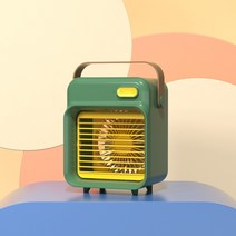 3 In 1 다기능 냉동 팬 가정용 휴대용 에어컨 USB 충전식 스프레이 공기 냉각기, 공기 냉각기 녹색 USB 전원 공급 모델, 03 C_02 Rechargeable