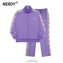 널디 트레이닝복 세트 NERDY 츄리닝 져지 셋업 스우파 벨벳 1-112766