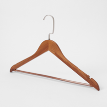 클래식 원목 논슬립 옷걸이 5p(남성용)/정장옷걸이, 1, 단품