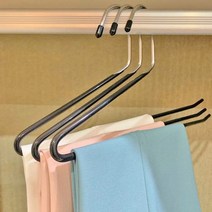 대박나라 PVC 논슬립 바지걸이 10P, 1개, 블랙 10P