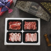 [자연맛남] 강원도 1등급 한돈 선물세트 4구 1호 2kg(삼겹살500gx2팩가브리500g갈매기살500g), 단품