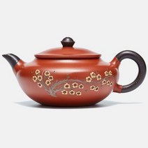 호화랑 중국찻주전자 자사다관 이싱 자사호 보이차주전자 정연평작가 주니 매화 160ml tt076