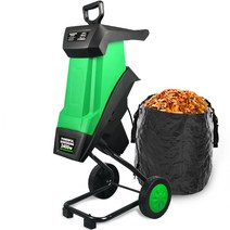 나무파쇄기 목재 볏집절단기 잔가지 톱밥제조 과수원, 2400W 분쇄기  10m 국수, 1개