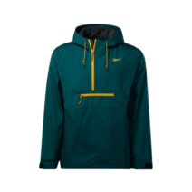 정품인증- 리복 VECTOR FLEECE 아노락 - 그린 / HK7075114315